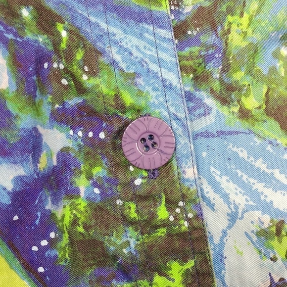 Artscape women's long sleeved button down shirt size XL - Picture 4 of 12